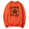 Eleven’s Hawkins School Demogorgon Sweatshirt Stranger Hoodie
