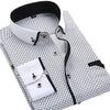 Men’s Floral Button Down Shirt – Slim Fit Long Sleeve Casual Dress Shirt