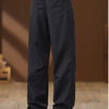 Mens Loose Twill Paratrooper Cargo Pants Big Size Outdoor Straight Leg