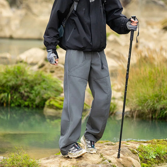 2025 Men’s Outdoor Pants Quick-Drying Waterproof Zippered Assault