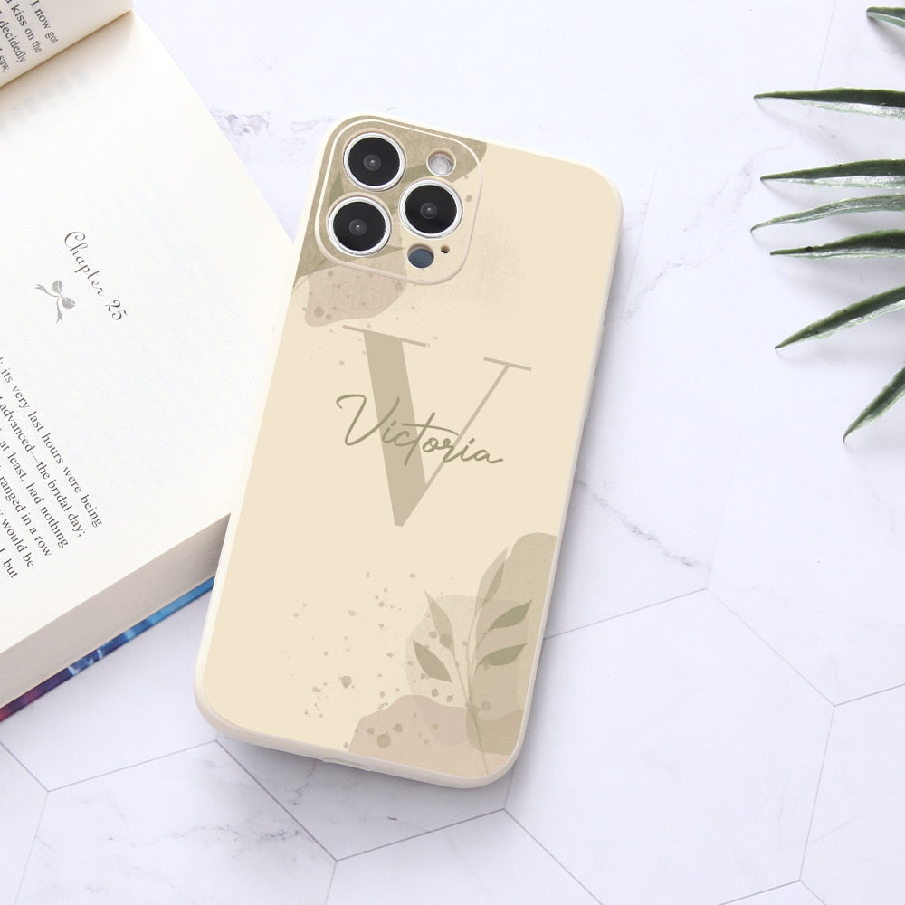 Flower Phone Case For iPhone Personalized Soft Cover