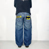 Gothic Denim Street-Style Wide Leg Men Pants