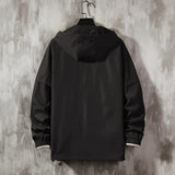 Comfortable Hip Hop Harajuku Windbreaker Jackets For Men