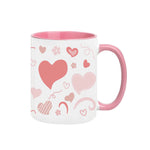 Printed Hot Mug 11oz Ceramic Mug Tea Milk Coffee Cup Valentine's Day