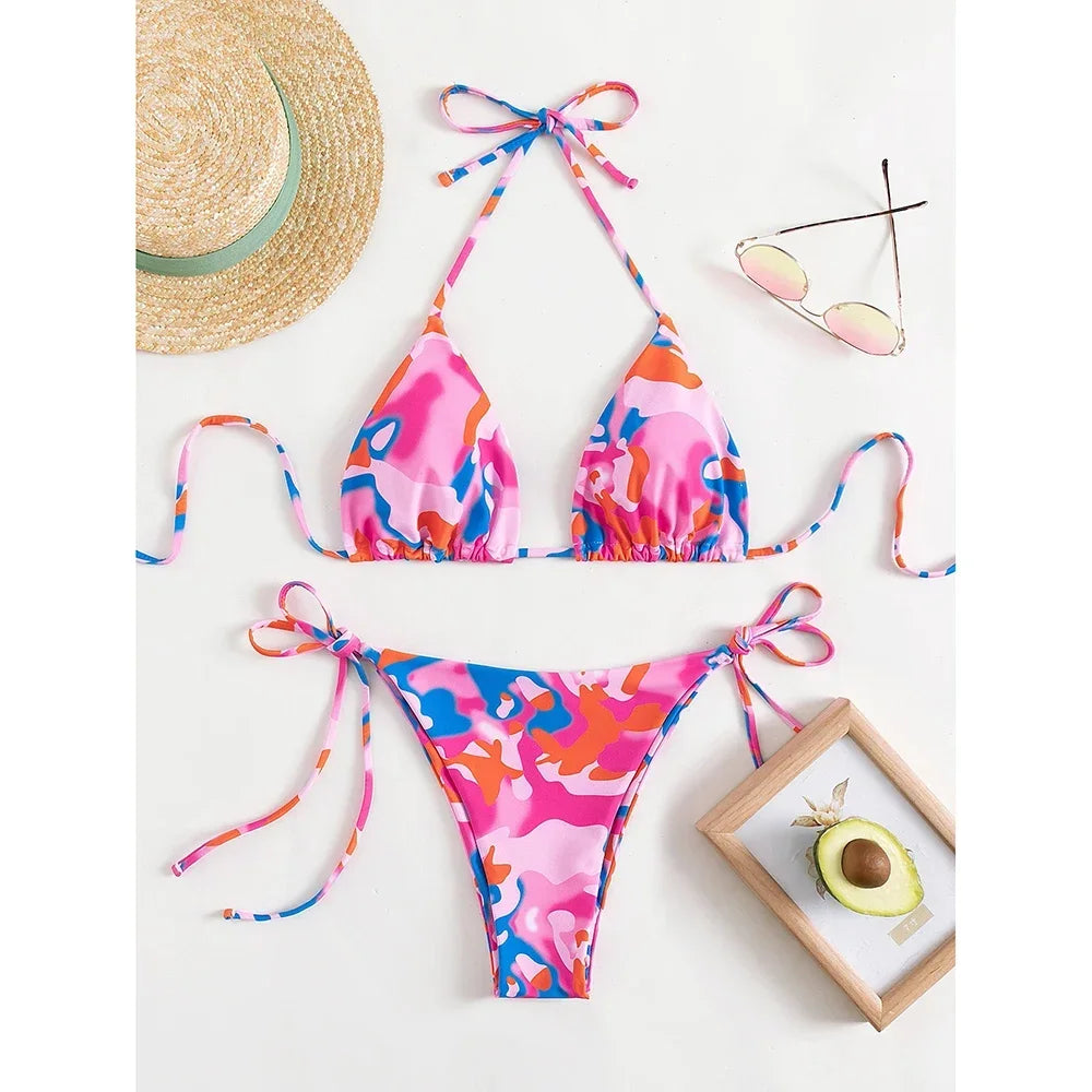 Tie Dye Micro Bikini - 2024 Collection – xinnzy