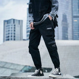 New Style Men Cargo Pants Fashion Side Pokets Hip Hop Streetwear