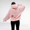 Womens Sherpa Fleece Hoodie Oversized Pullover Sweatshirt Fall Winter
