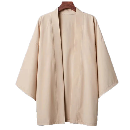 Men's Japanese Cardigan Sleeve Summer Outwear