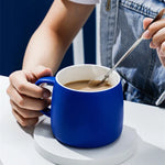 500ml Ceramic Mug Gift Package Blue Coffee Cup