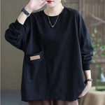 Autumn Women Casual Oversize Streetwear Sweatshirt Y2K