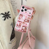 Cute Cartoon Dessert Rabbit Phone Case for iPhone 17 Pro 15 14 16