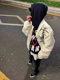 Autumn and Winter 2024 Trendy Spider Embroidered Baseball Jacket