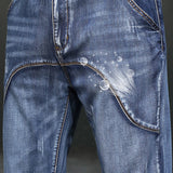 Lässige Baggy Straight Herren Jeans