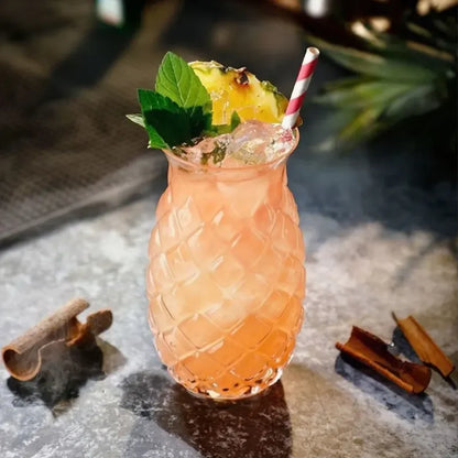 480ml Ananasförmige Cocktailgläser Weinglasbecher 