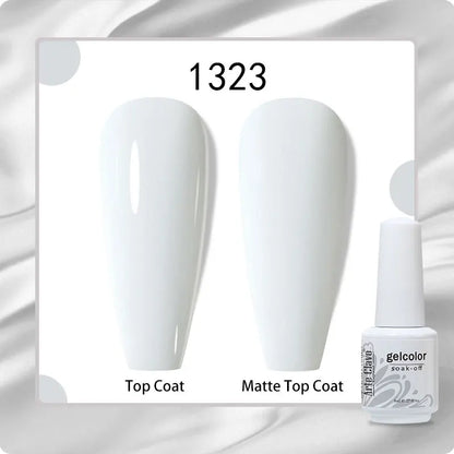 8ml Pure Color Gel Nail Polish Nail Art Manicure Semi Permanent