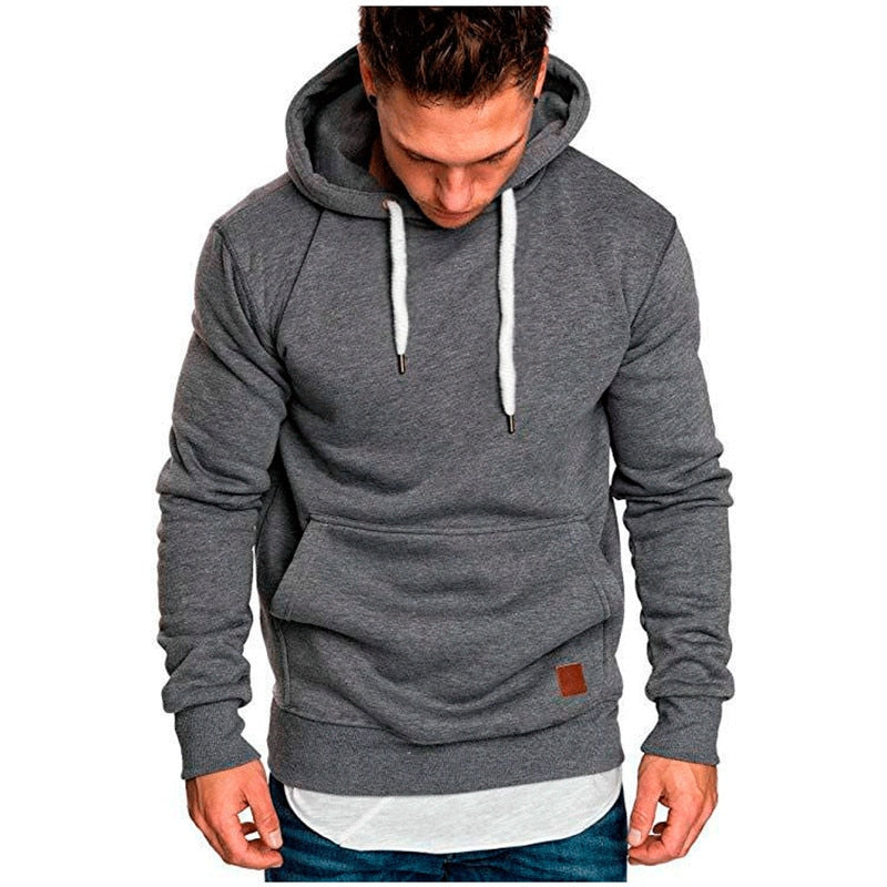 Covrlge Hoodies Mens Sweatshirt Long Sleeve Casual