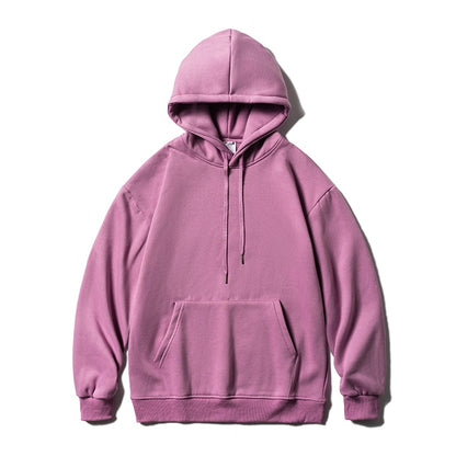 Woman Hoodies Oversized Solid Korean Pullovers