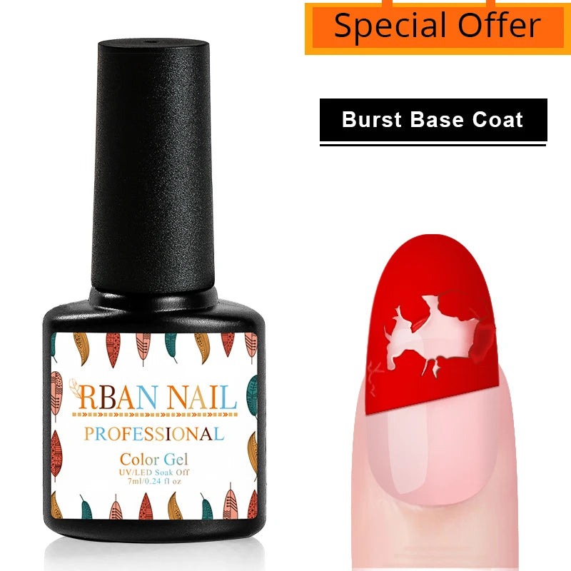 7ml Super Top Coat Gel Nail Base Gel Matte Top Coat Semi-Permanent