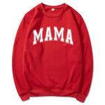 Stylish Mama Varsity Sweatshirt Super Mom Shirt for Mother's Day and Beyond