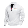 Men's Half Zip Fleece Sweatshirt - Stand Collar Pullover