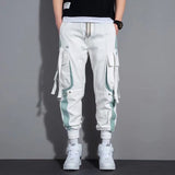 Hip Hop Streetwear Herren Jogger Cargohose