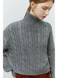 Sweaters Women Autumn Winter Comfortable Loose Tube Cozy Pullover