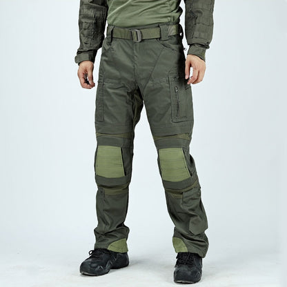 Men Cargo Pant Hiking Outdoor Waterproof Tactical Military Combat Multi Pockets