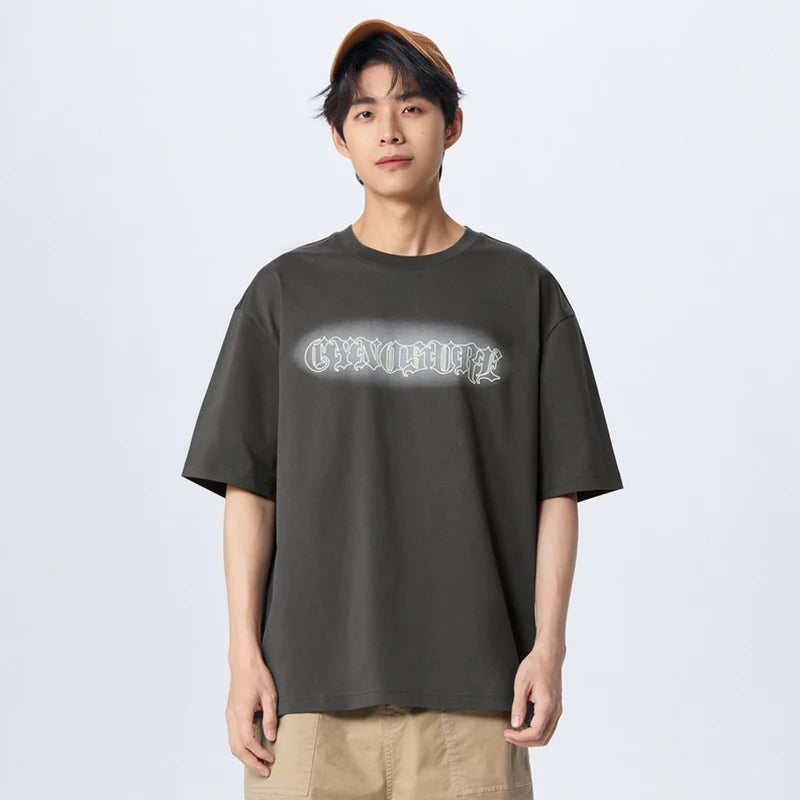 Neues feuchtigkeitsableitendes, lockeres, bequemes, lässig gestricktes, modisches Kurzarm-T-Shirt