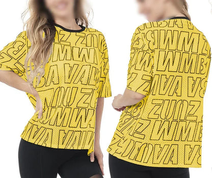 Summer Fitness Tshirt - Loose Dance/Yoga Quick Dry Top