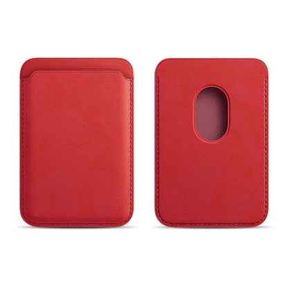 Leather Wallet Magnetic For Magsafe For iPhone Magnet Card Holder