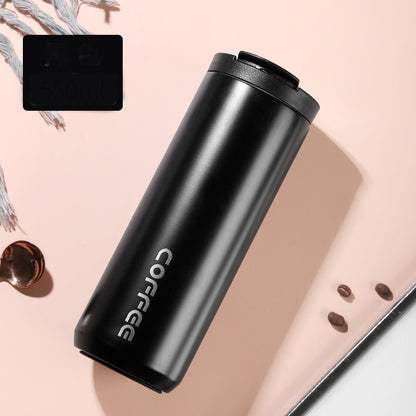 Mug Flap Lid Leak-Proof Travel Thermal