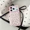 Fashion Sweet Pink Leopard Print Leather Shockproof Protective