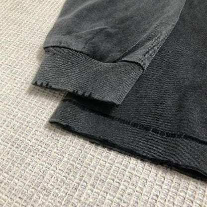 SAINT OF MICHAEL Casual Streetwear Long Sleeve 100% Cotton T-Shirt