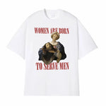 Feminist Renaissance Painting Graphic T-shirt