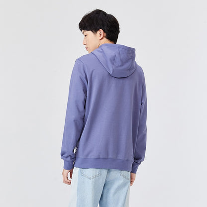 Sweatshirt Men  Hooded Basic Solid Color Korean Version