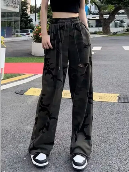 2024 Hosen Lässige ästhetische Hose Harajuku