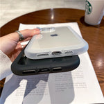 Silikon Bumper Clear Handyhülle für iPhone 13 12 11 14 Pro Max XR X XS 7 8 Plus C