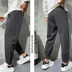 Suit Pants Fashion Business Society Ankle Zipper Pants Straight Office Trousers