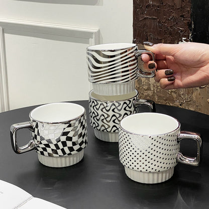 Ceramic Mugs Household Couples Drink Water Mugs Creative