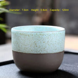 120ML Creativity Retro Teacups Rough Pottery