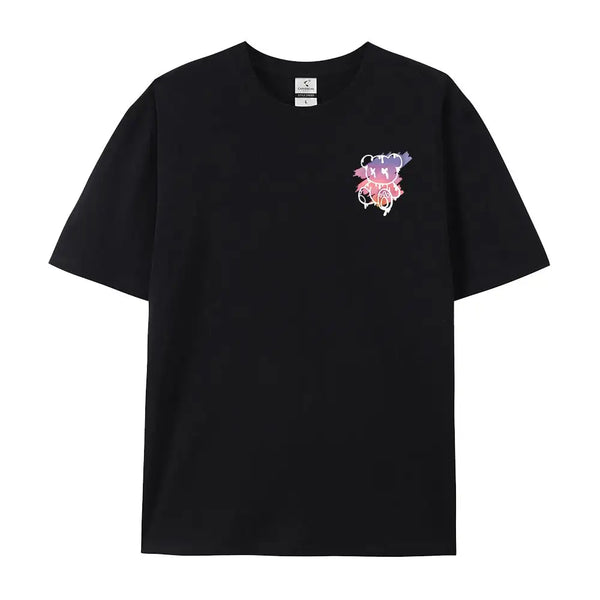 New York Sunset Tshirt Men Hip Hop Oversized Cotton Tee