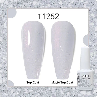 8ml Pure Color Gel Nail Polish Nail Art Manicure Semi Permanent