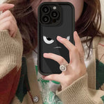 Liquid Silicone Skin Feel Case For iPhone Eyes Full Cover Cover