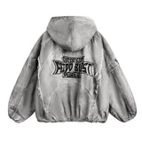 Warm Streetwear Jackets Oversized Hip Hop Thermal