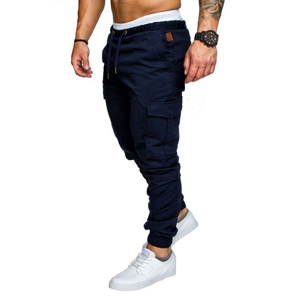 Casual Männer Hosen Harem Pantalones Mode Große Tasche Hip Hop