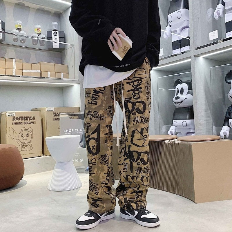 High Quality Men's Loose-Fit Straight Leg Casual