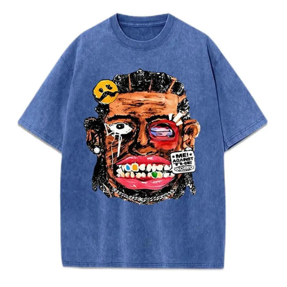 Men’s Even The Wealthy Have Troubles Oversized Washed T-Shirt