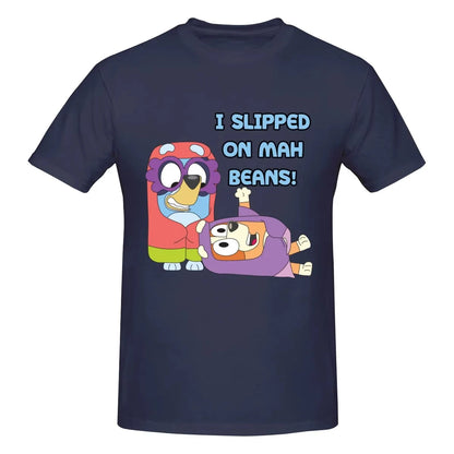 Funny I Slipped on My Beans T-shirt for Women
