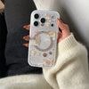 Bunny Puppy Magnetic Phone Case for iPhone Cute Cartoon Fundas With Magsafe Cases