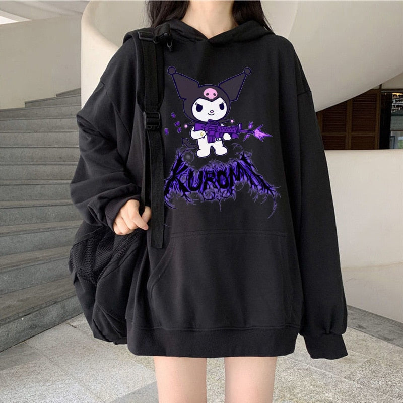 Hoodies jacket student oversize sweater women Sweatshirts